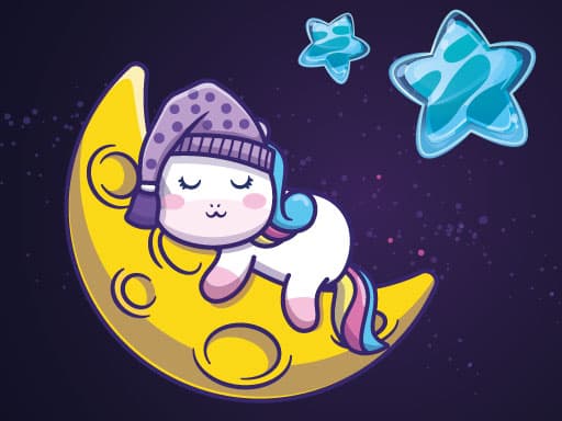 Sleeping Unicorn game screenshot - hypercasual - Free online game