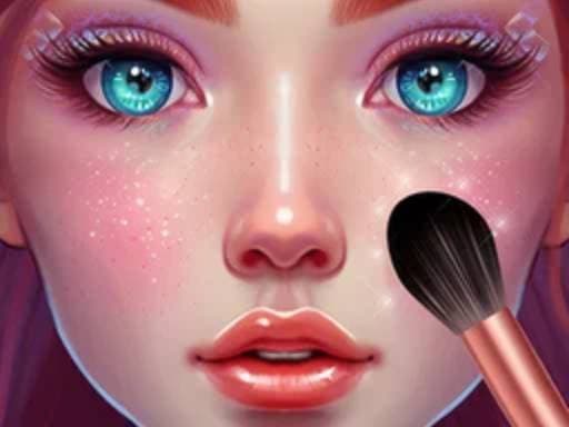 ASMR Makeover &amp;amp; Makeup Studio game screenshot - girls - Free online game