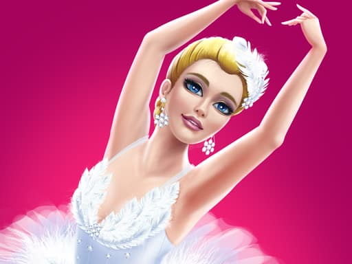 Dress up Ballerina Games for Girls game screenshot - girls - Free online game
