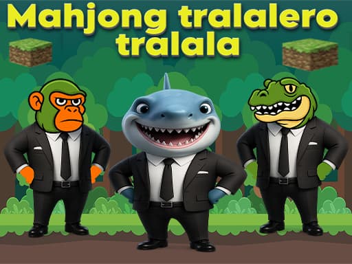 Mahjong tralalero tralala游戏截图 - puzzles - 免费在线游戏