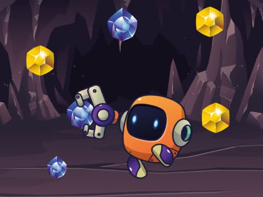 Captura de pantalla del juego Treasure Hunting Robot - shooting - Juego gratuito en línea