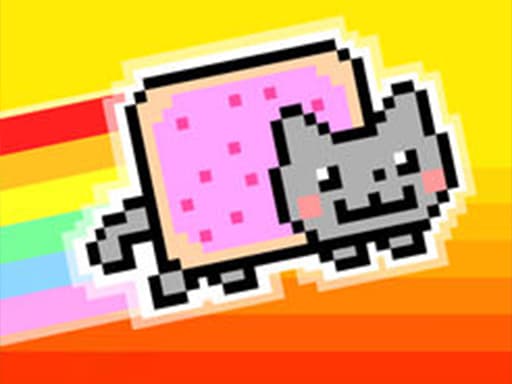 Captura de pantalla del juego Nyan Cat Flappy - adventure - Juego gratuito en línea