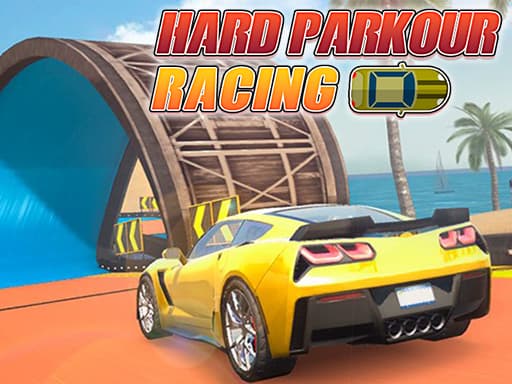 Captura de pantalla del juego Hard Parkour Racing - sports - Juego gratuito en línea