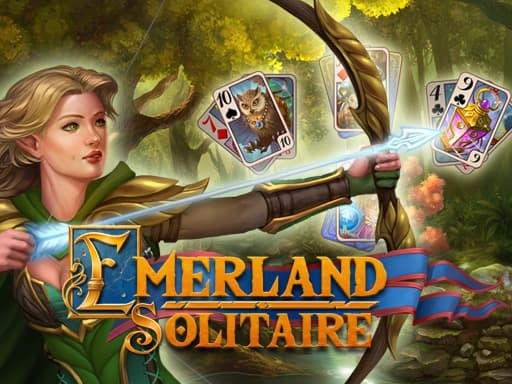 Emerland Solitaire game screenshot - bejeweled - Free online game