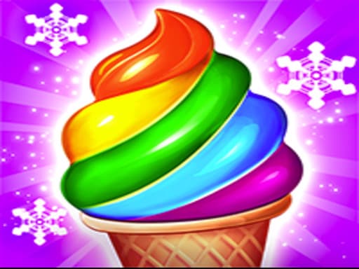 Captura de pantalla del juego Ice Cream Frenzy - puzzles - Juego gratuito en línea