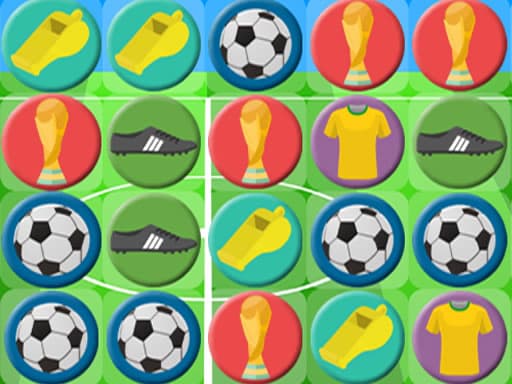 Soccer Match 3 game screenshot - soccer - Free online game