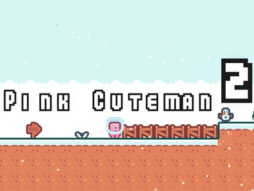 Pink Cuteman 2游戏截图 - arcade - 免费在线游戏
