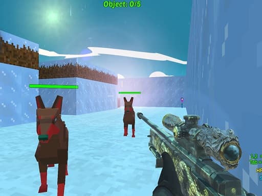 Captura de pantalla del juego Blocky Combat SWAT Final 2023 - shooting - Juego gratuito en línea