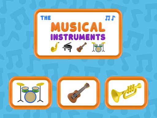 Captura de pantalla del juego The Musical Instruments - clicker - Juego gratuito en línea
