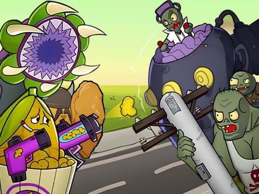 Mutant Plants Vs Zombie游戏截图 - hypercasual - 免费在线游戏