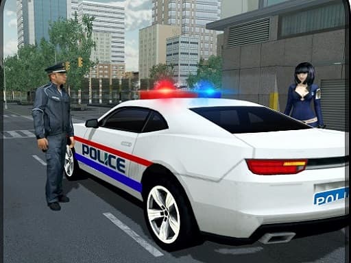 American Fast Police Car Driving Game 3D游戏截图 - racing - 免费在线游戏