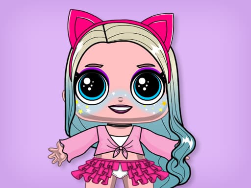 Popsy Surprise School Soft Girl game screenshot - girls - Free online game