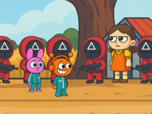 Sprunki Squid Gaming游戏截图 - arcade - 免费在线游戏