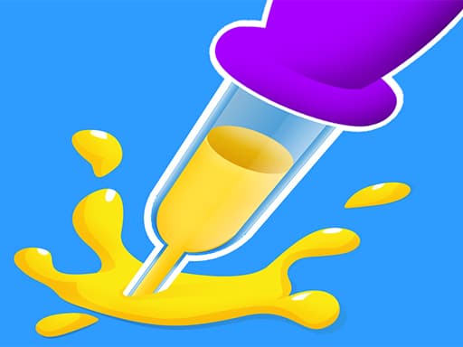 Paint Dropper game screenshot - hypercasual - Free online game