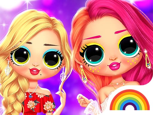 Captura de pantalla del juego Bff Stylish Off Shoulder Outfits - girls - Juego gratuito en línea
