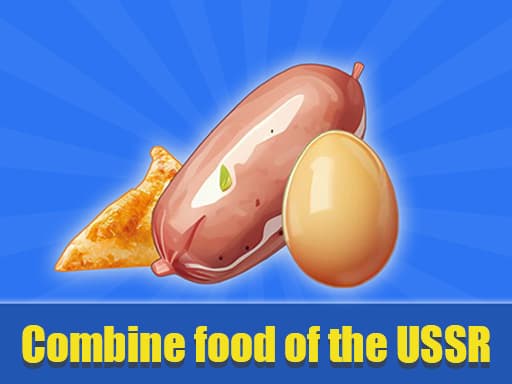 Combine food of the USSR游戏截图 - puzzles - 免费在线游戏