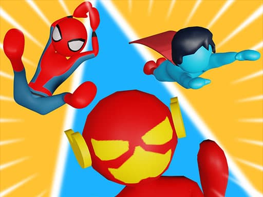 Captura de pantalla del juego Superhero Race Online - arcade - Juego gratuito en línea
