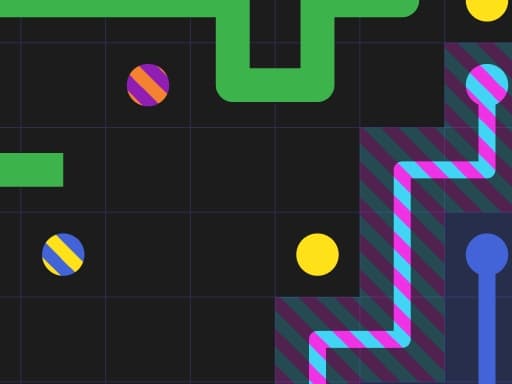 Dot and Dot game screenshot - puzzles - Free online game