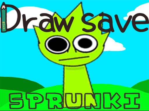 Sprunki Draw Save Incredibox game screenshot - puzzles - Free online game