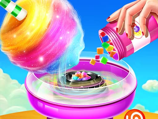 Cotton candy cooking game screenshot - cooking - Free online game