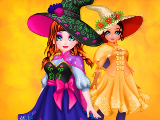 Cute Witch Princess game screenshot - girls - Free online game