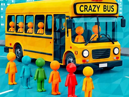 Crazy Bus Car Jam Parking game screenshot - racing - Free online game