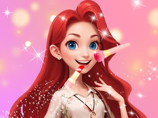 Captura de pantalla del juego Cute Princess Dress Up - puzzles - Juego gratuito en línea