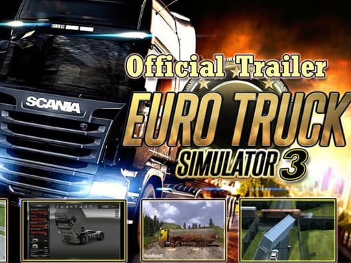 Captura de pantalla del juego Euro Truck Drive - adventure - Juego gratuito en línea