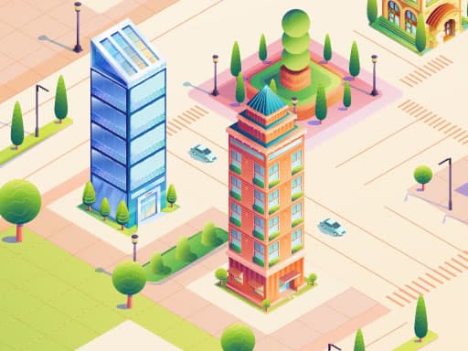 Town Builder游戏截图 - puzzles - 免费在线游戏