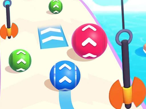 Super Ball Rush game screenshot - arcade - Free online game