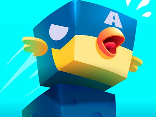 Square Hero Bird game screenshot - hypercasual - Free online game