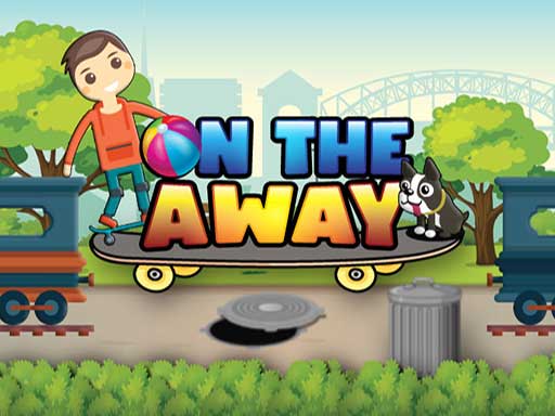 On The Away: Flippy Adventure Epic Skater game screenshot - hypercasual - Free online game