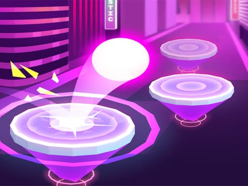 Color Hop Ball 3D game screenshot - hypercasual - Free online game