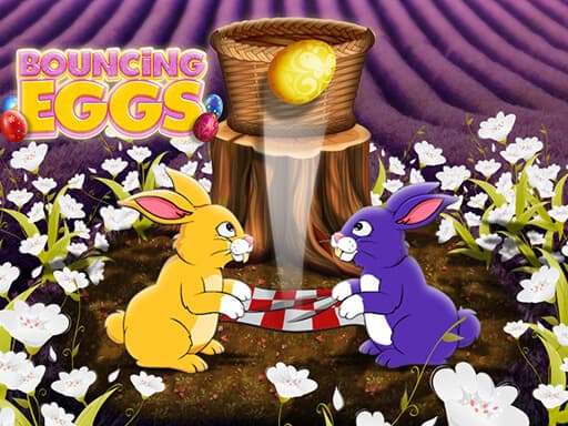 Bouncing Eggs game screenshot - arcade - Free online game