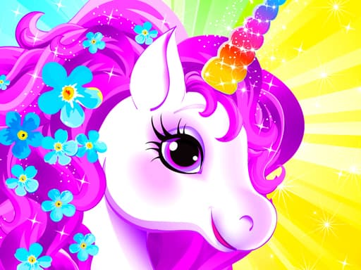 Unicorn Dress Up Game for Girl game screenshot - girls - Free online game