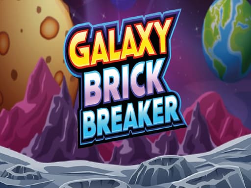 Galaxy Brick Breaker game screenshot - arcade - Free online game