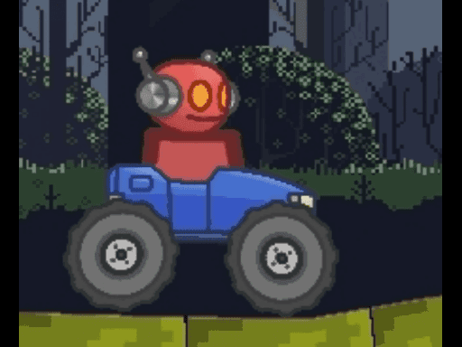 2D Nitro Race game screenshot - racing - Free online game