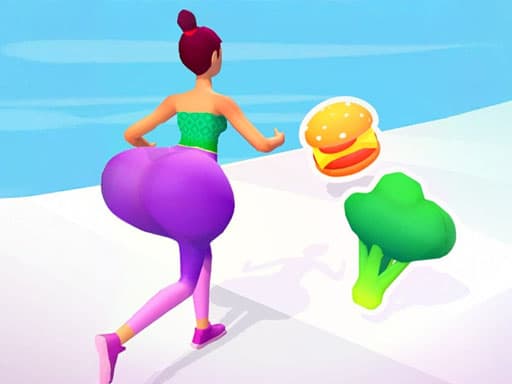 Twerk it! body Race 3D game screenshot - hypercasual - Free online game