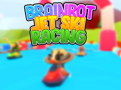 Brainrot Jet Ski Racing game screenshot - racing - Free online game