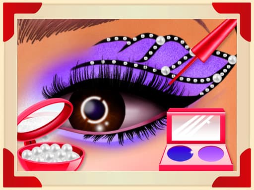 Incredible Princess Eye Art 2 game screenshot - girls - Free online game