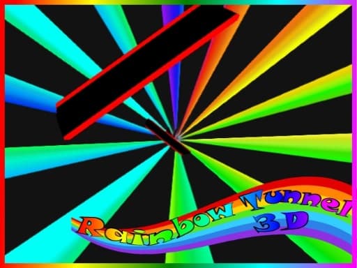 Rainbow Tunnel 3D游戏截图 - arcade - 免费在线游戏