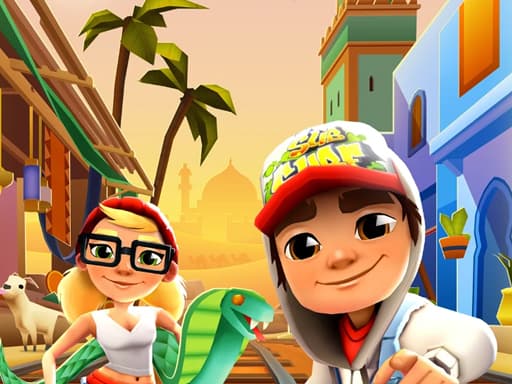 Subway Surfers World Tour: Marrakesh Edition游戏截图 - arcade - 免费在线游戏