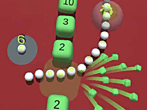 Snake Ball 3D game screenshot - hypercasual - Free online game