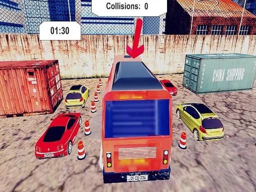 Bus Parking GC游戏截图 - racing - 免费在线游戏