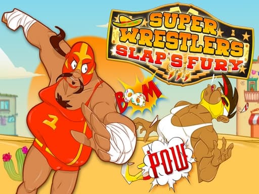 Super Wrestlers : Slaps Fury游戏截图 - arcade - 免费在线游戏