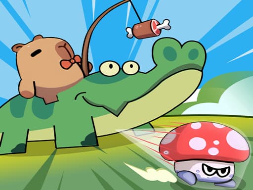 Capybara Go! game screenshot - arcade - Free online game