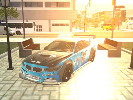 Captura de pantalla del juego 3D Master Race City Drift - action - Juego gratuito en línea