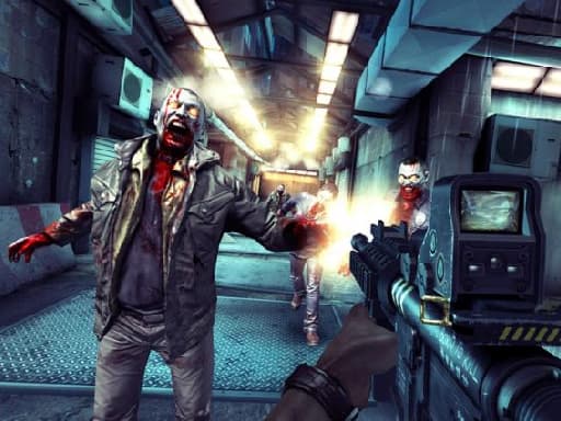 Captura de pantalla del juego Zombies Outbreak Arena War - shooting - Juego gratuito en línea