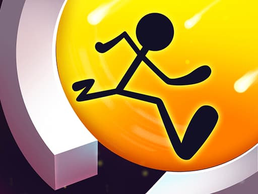 Stickman run around game screenshot - clicker - Free online game