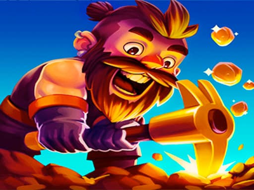 Miner Simulator Diamond Gold Dungeon Crawler game screenshot - hypercasual - Free online game